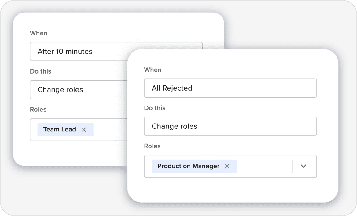 Define your delegation logic