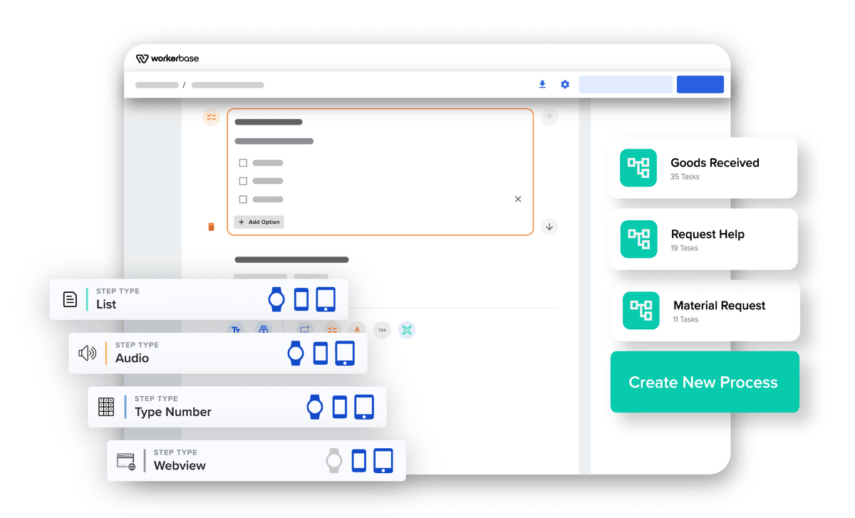Fully configurable user interface
