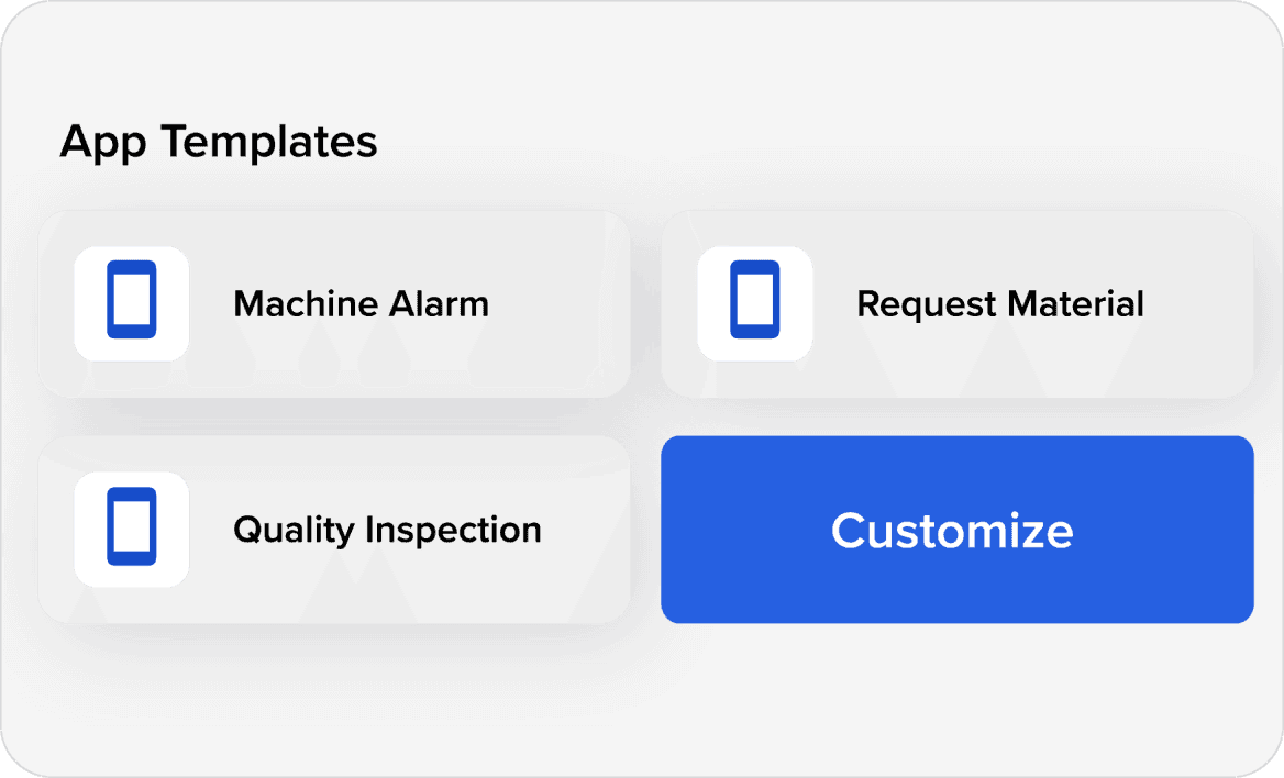Starten Sie mit App-Vorlagen