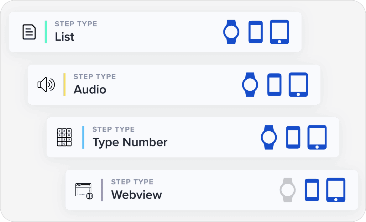 No-code app editor in Workerbase